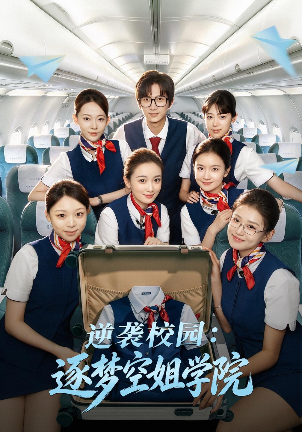 逆袭校园：逐梦空姐学院海报