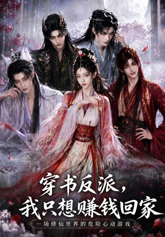 穿书反派，我只想赚钱回家海报