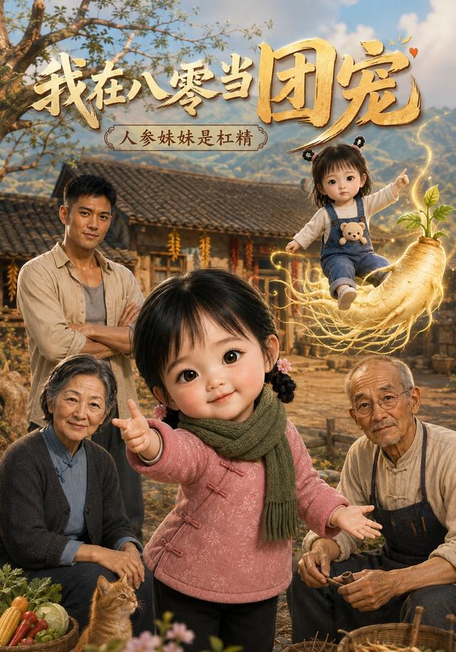 我在八零当团宠，人参妹妹是杠精海报