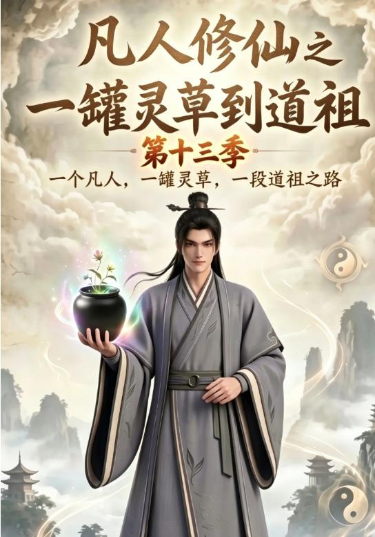 凡人修仙之一罐灵草到道祖第十三季海报