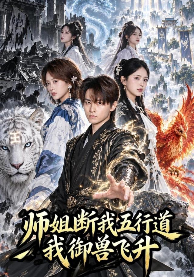 师姐断我五行道我御兽飞升海报