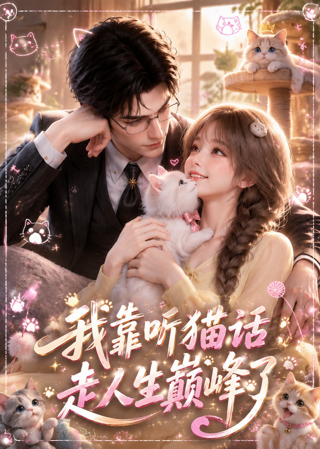 我靠听猫话走人生巅峰了海报