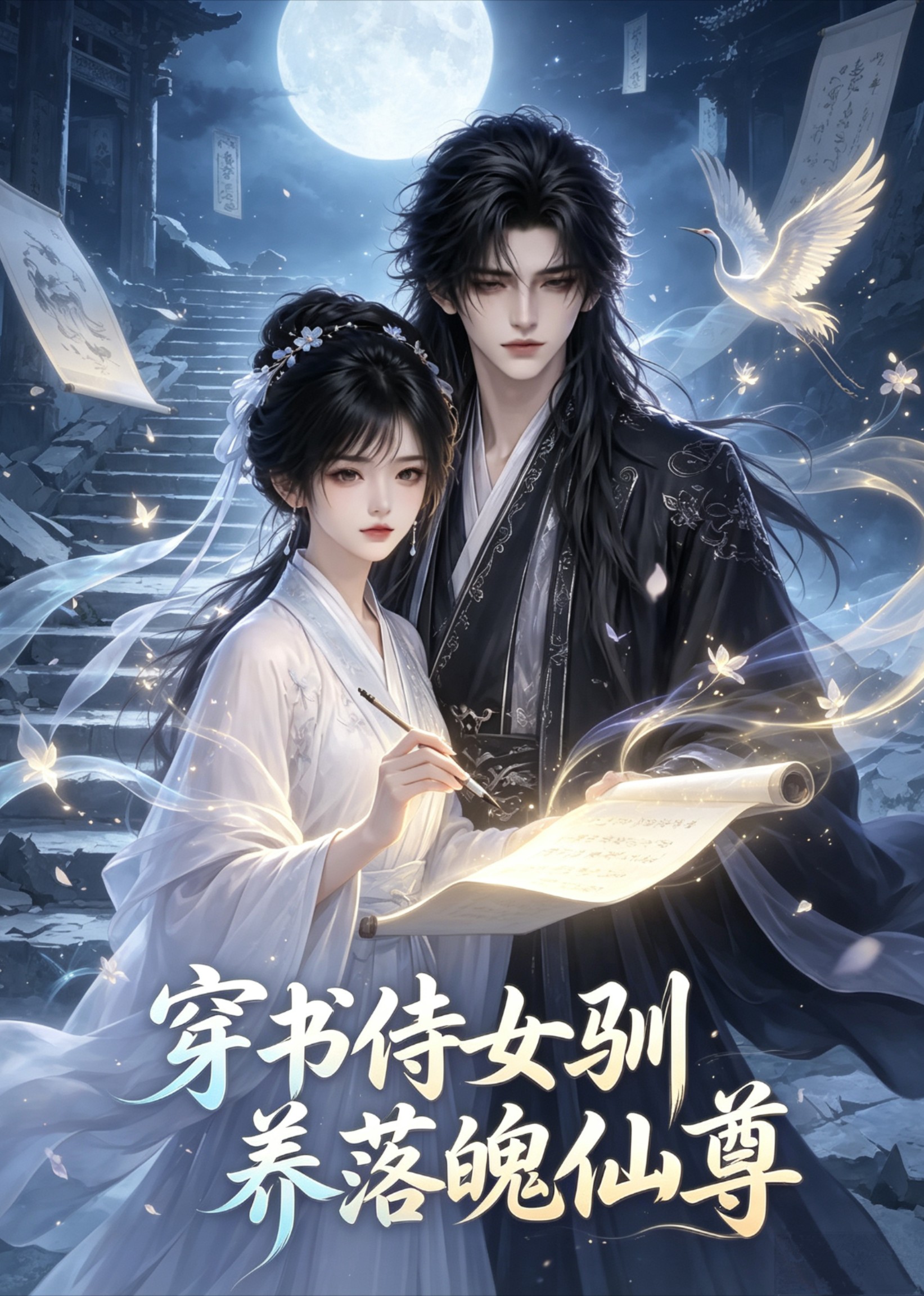 穿书侍女驯养落魄仙尊海报
