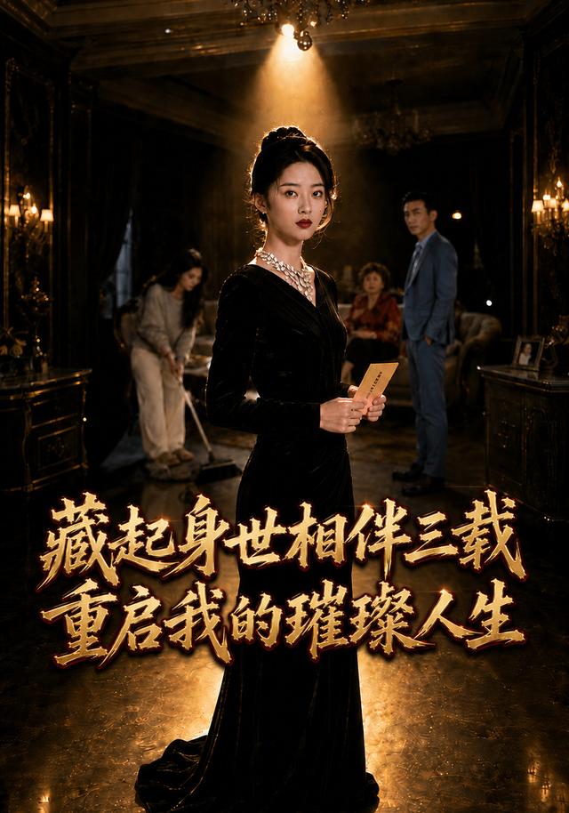 藏起身世相伴三载，重启我的璀璨人生海报