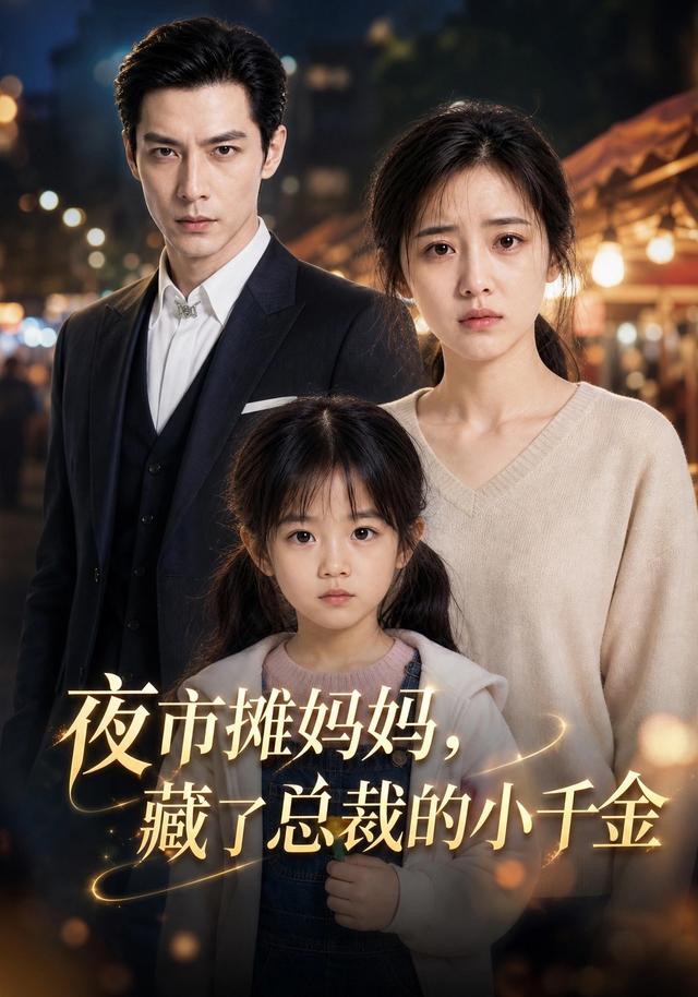 夜市摊妈妈，藏了总裁的小千金海报
