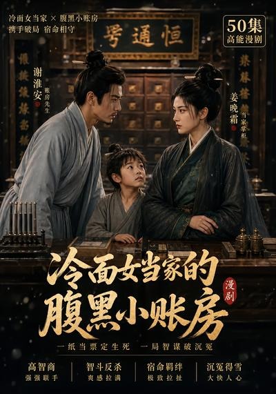 冷面女当家的腹黑小账房第一季海报