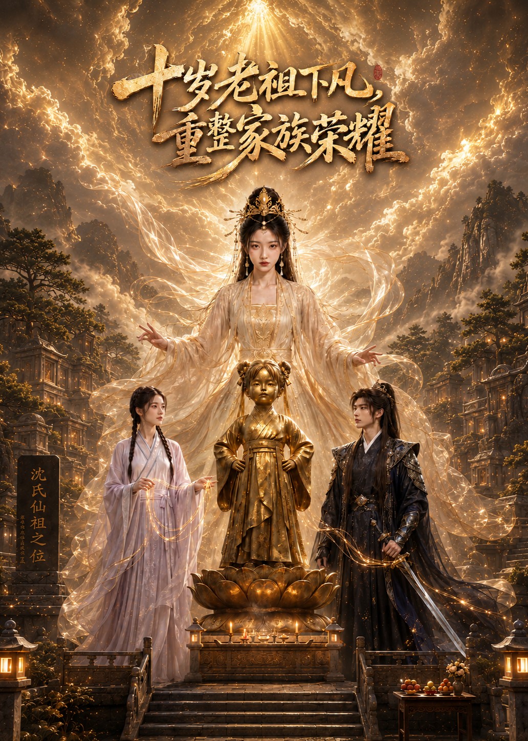 十岁老祖下凡，重整家族荣耀海报