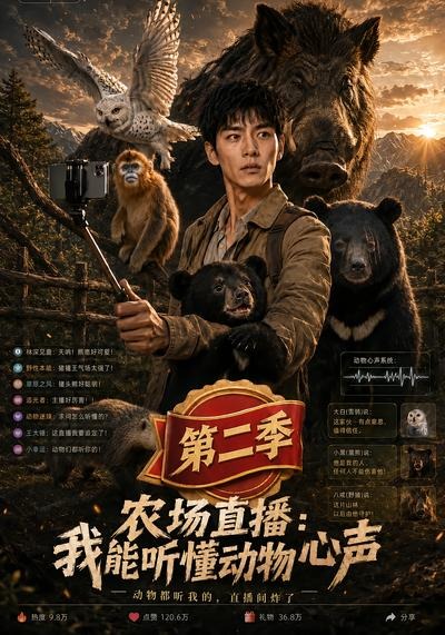 农场直播：我能听懂动物心声第二季海报