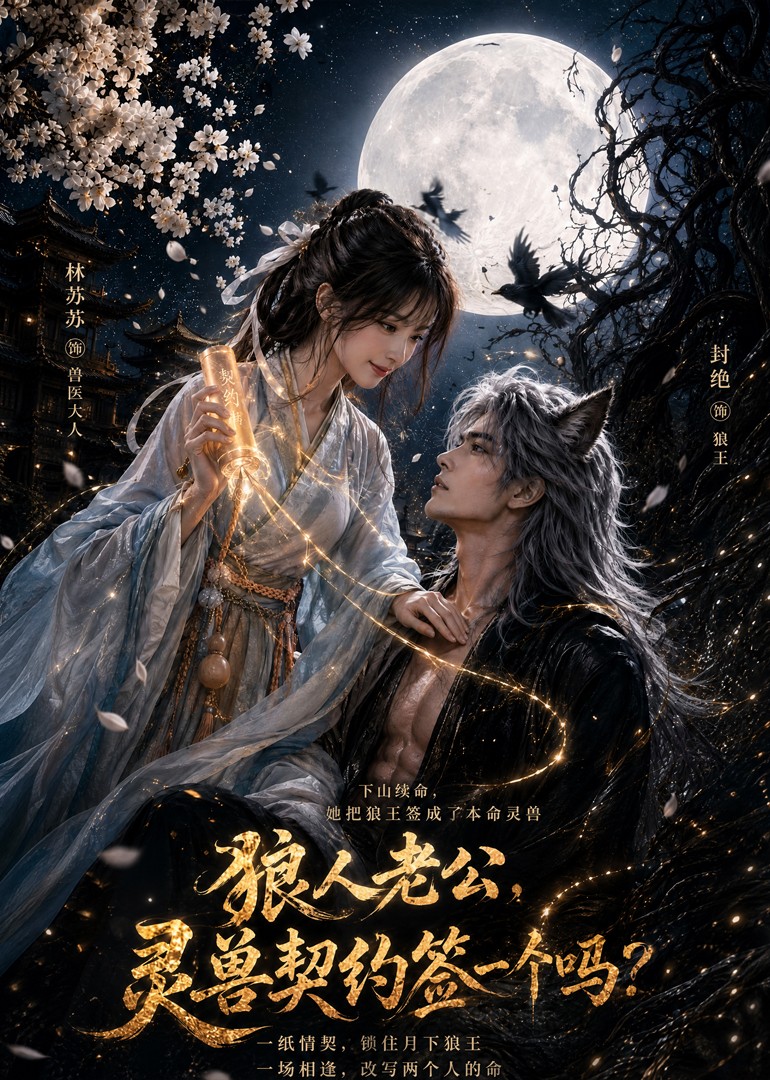 狼人老公，灵兽契约签一个吗？海报