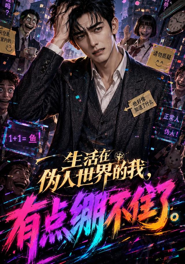 生活在伪人世界的我，有点绷不住了海报