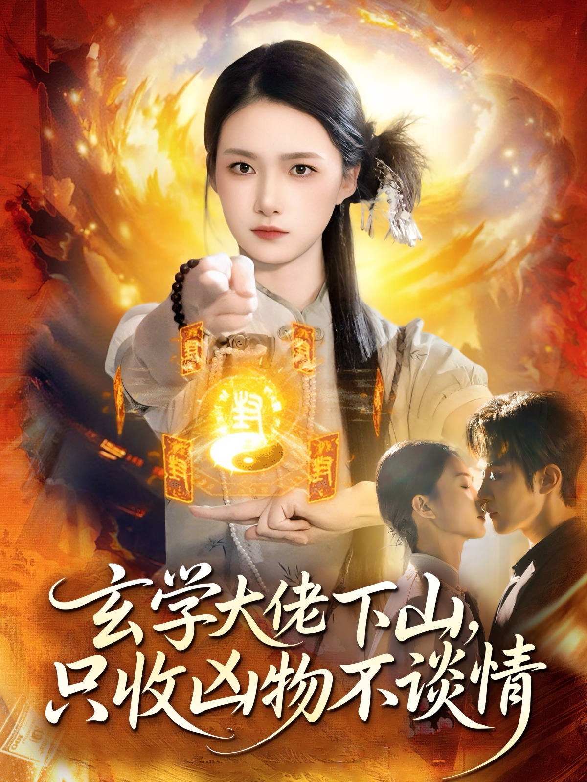 玄学大佬下山，只收凶物不谈情海报