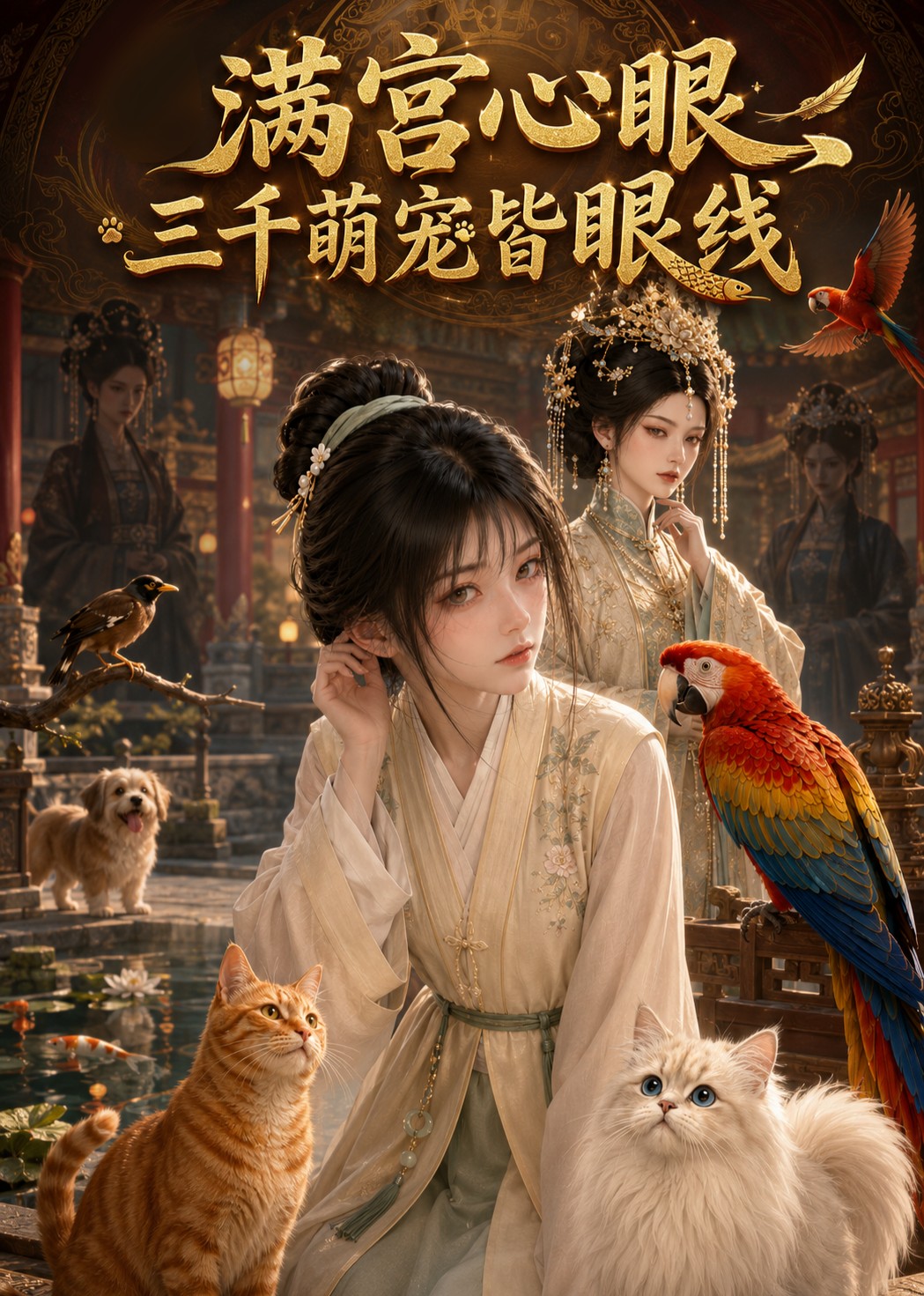 满宫心眼，三千萌宠皆眼线海报