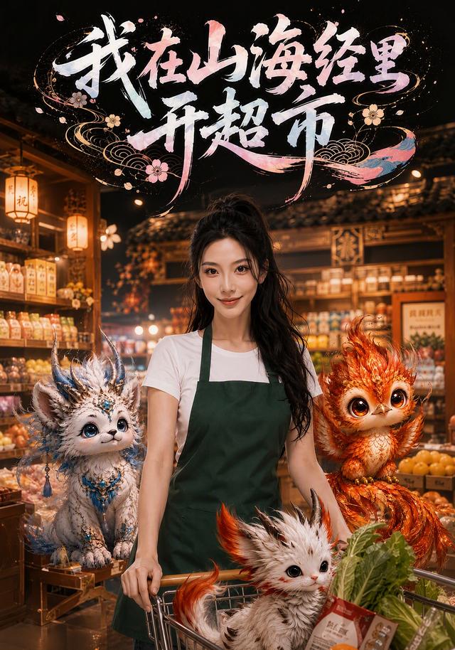 我在山海经里开超市海报
