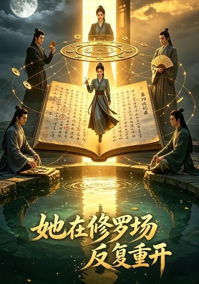她在修罗场反复重开海报