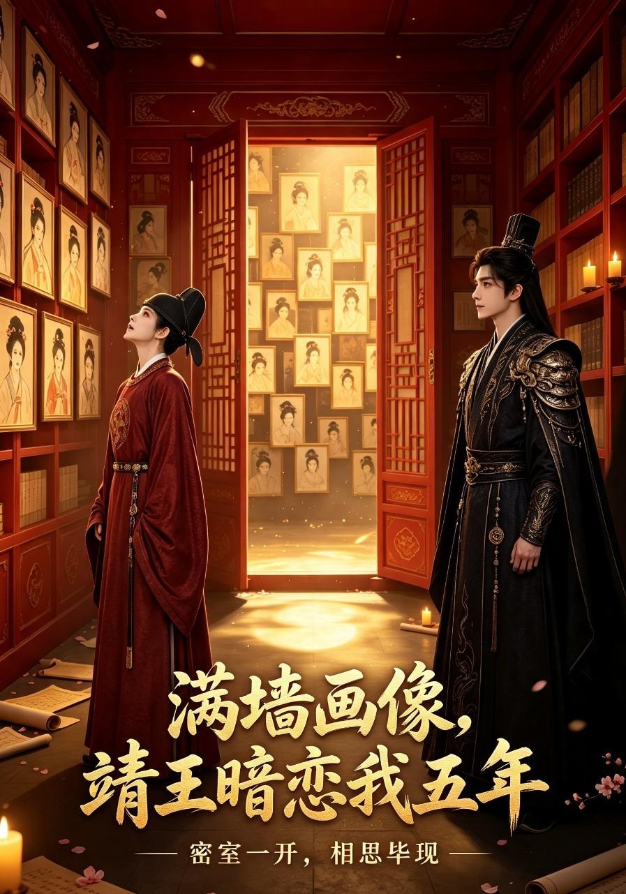 满墙画像，靖王暗恋我五年海报