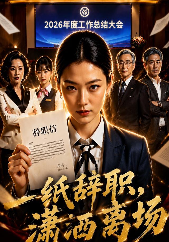 一纸辞职，潇洒离场海报