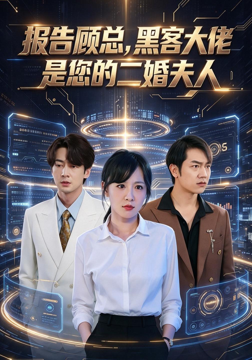 报告顾总，黑客大佬是您的二婚夫人海报