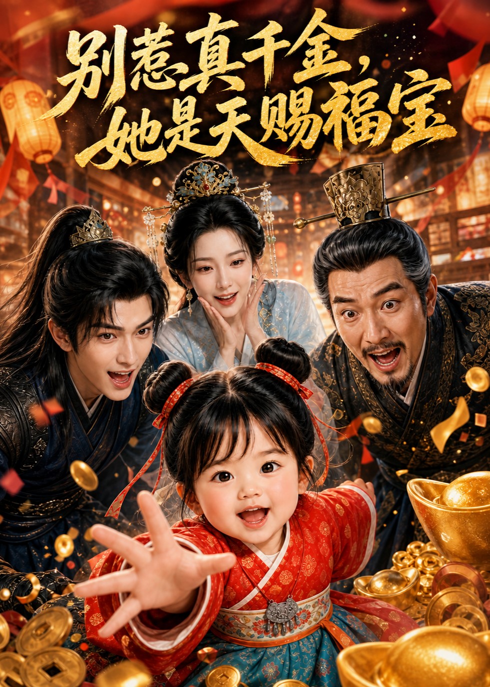 别惹真千金，她是天赐福宝海报