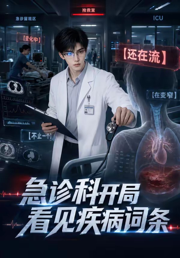 急诊科开局看见疾病词条海报