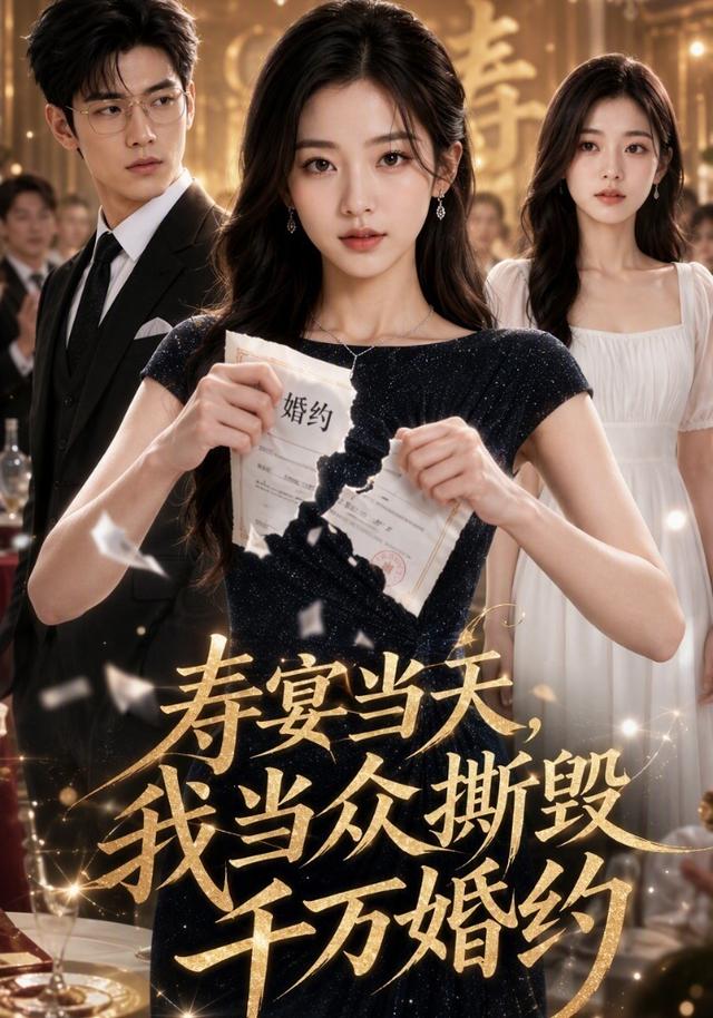 寿宴当天，我当众撕毁千万婚约海报
