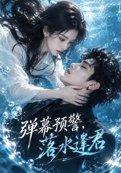 弹幕预警，落水逢君海报