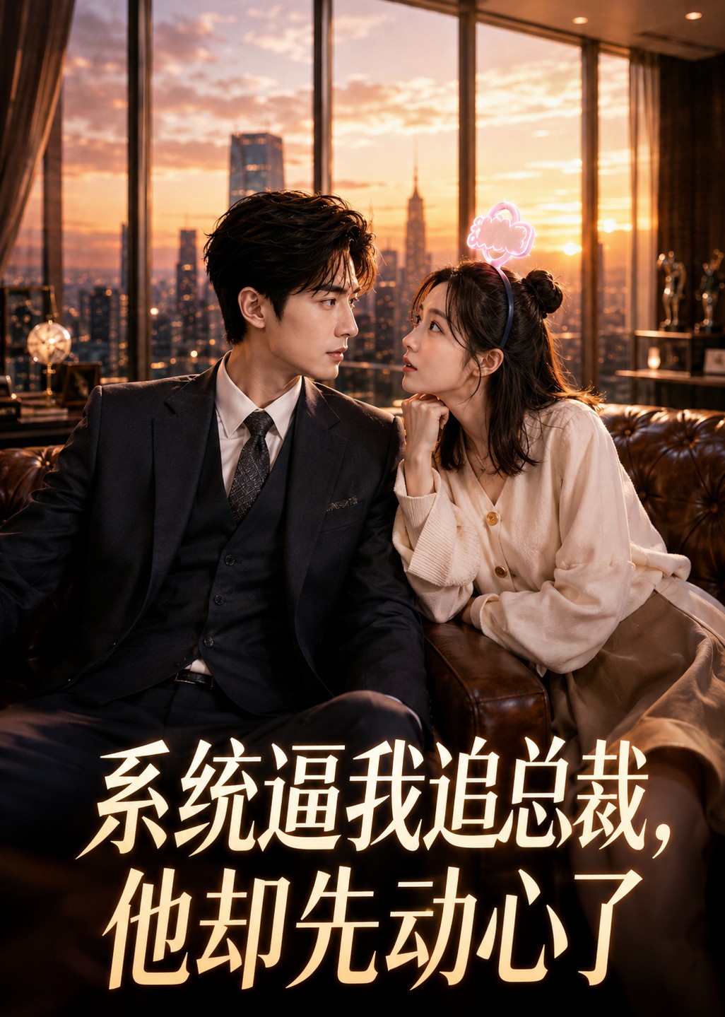 系统逼我追总裁，他却先动心了海报