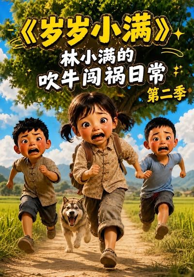 岁岁小满，林小满的吹牛闯祸日常第二季海报