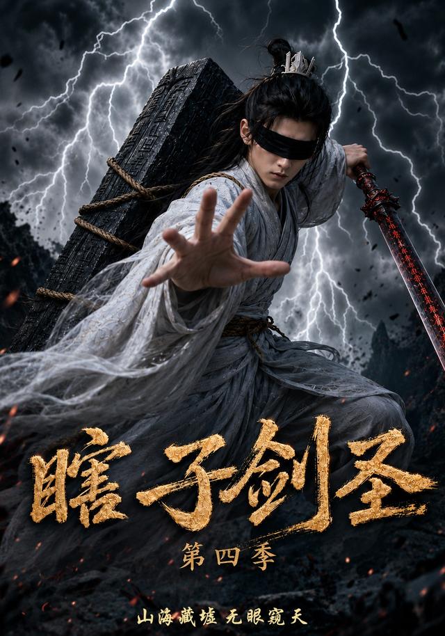 瞎子剑圣第四季，山海藏墟，无眼窥天海报