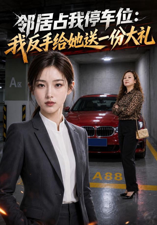 邻居占我停车位：我反手给她送一份大礼海报