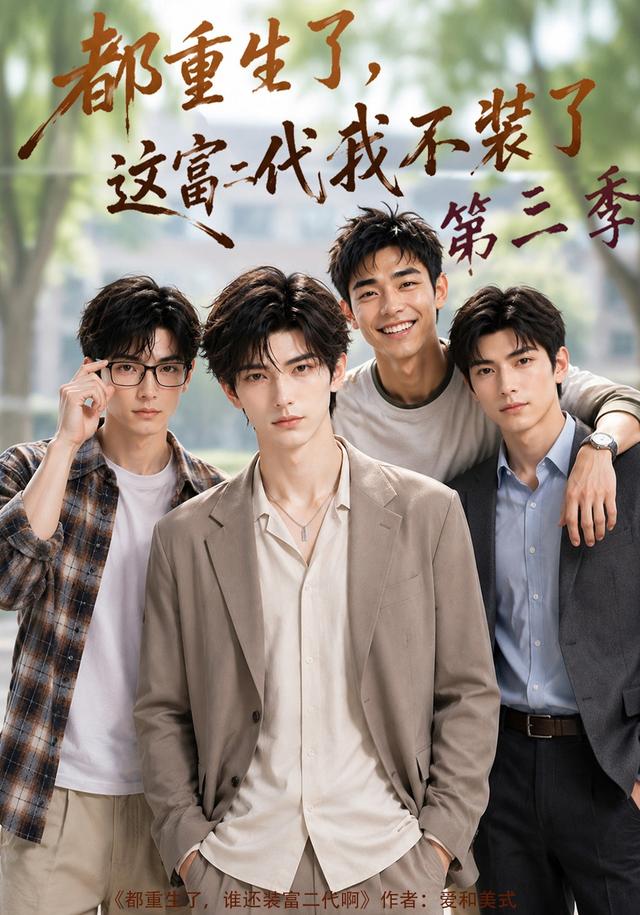都重生了，这富二代我不装了第三季海报