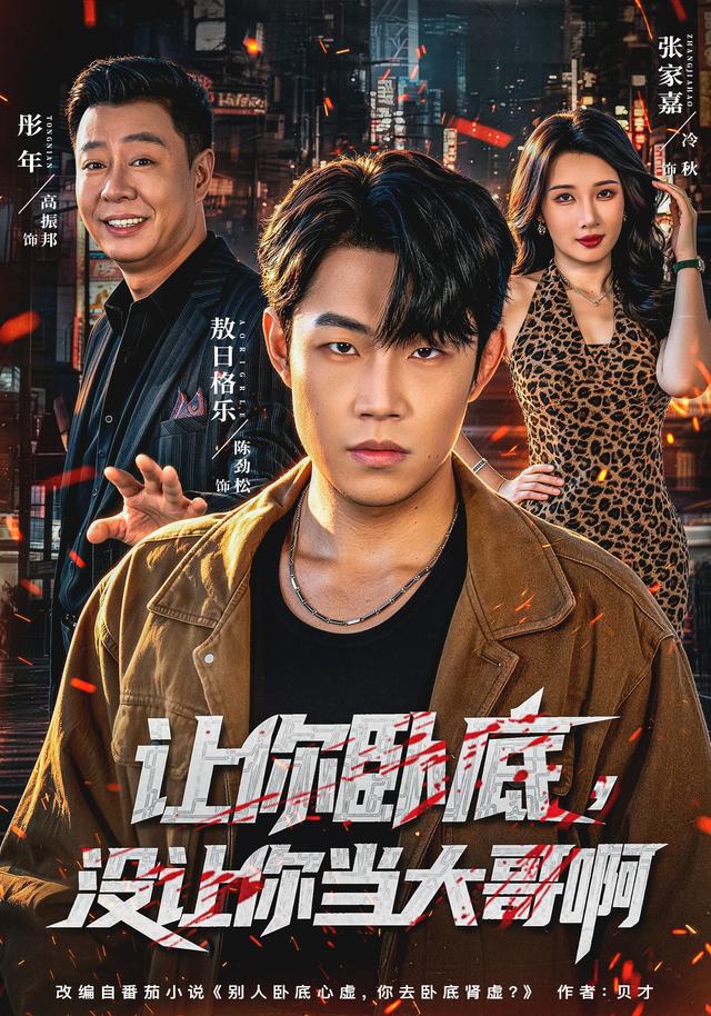 让你卧底，没让你当大哥啊海报