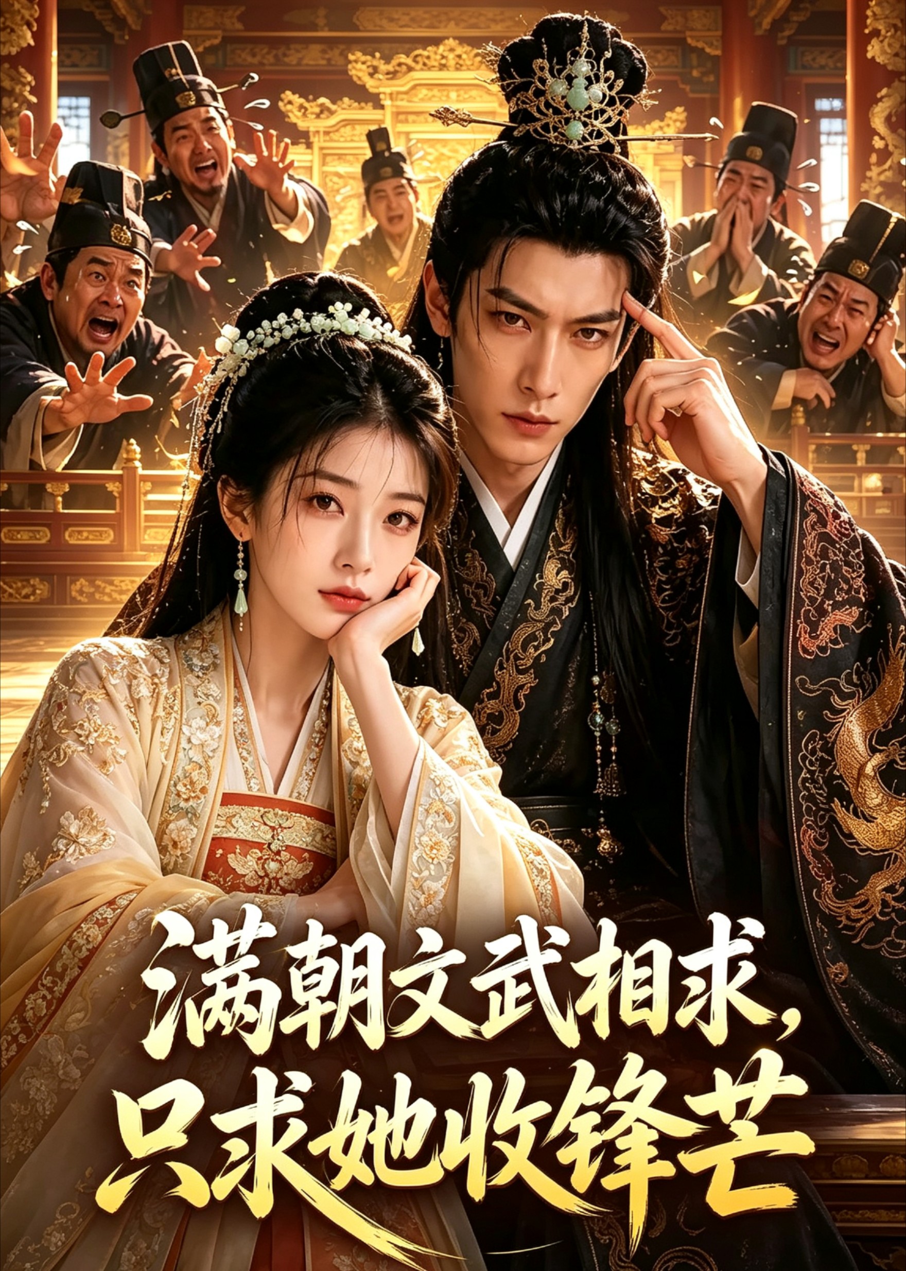 满朝文武相求，只求她收锋芒海报