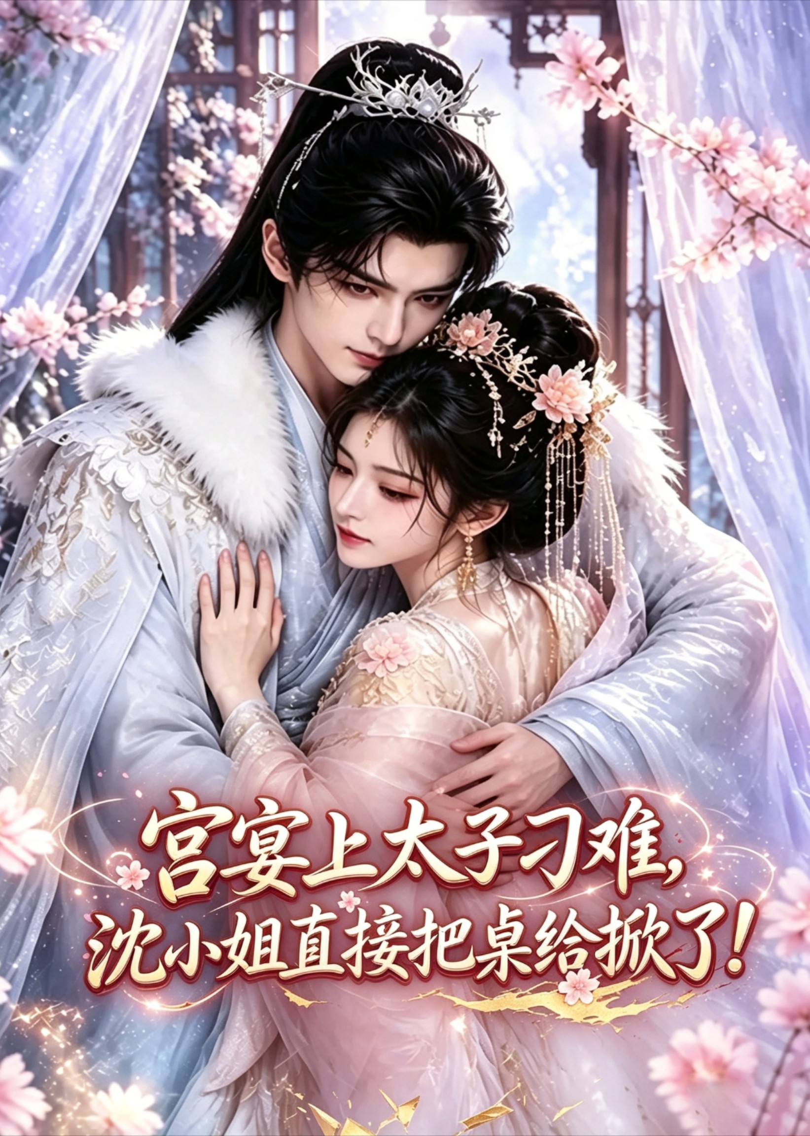 宫宴上太子刁难，沈绝直接把桌给掀了海报
