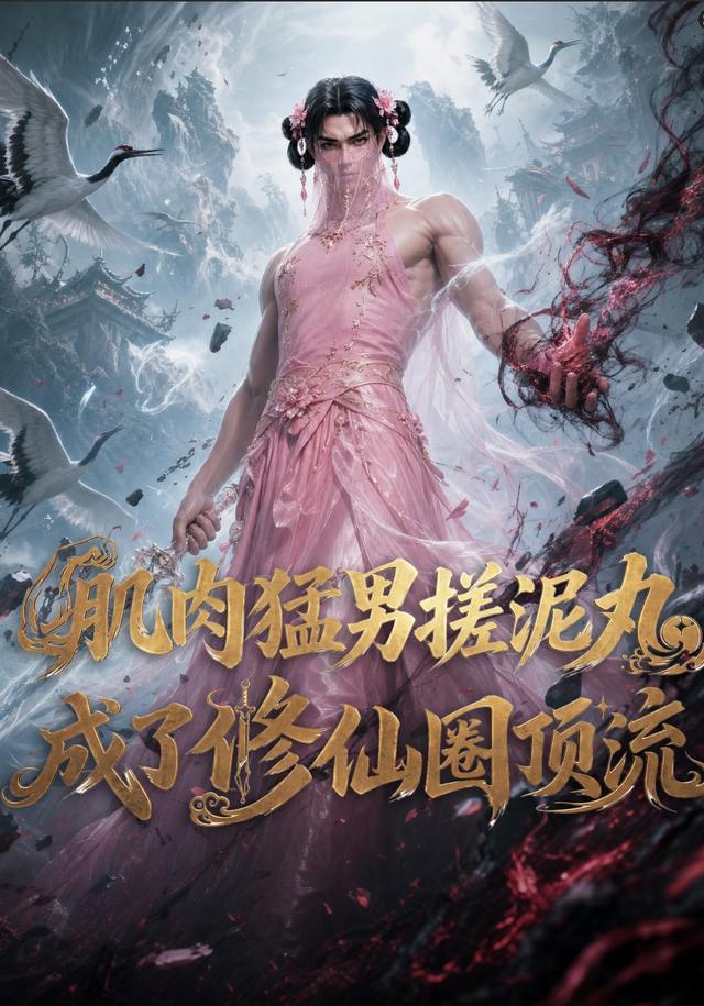 肌肉猛男搓泥丸成了修仙圈顶流海报
