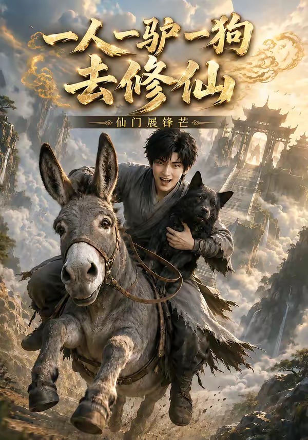 一人一驴一狗去修仙海报