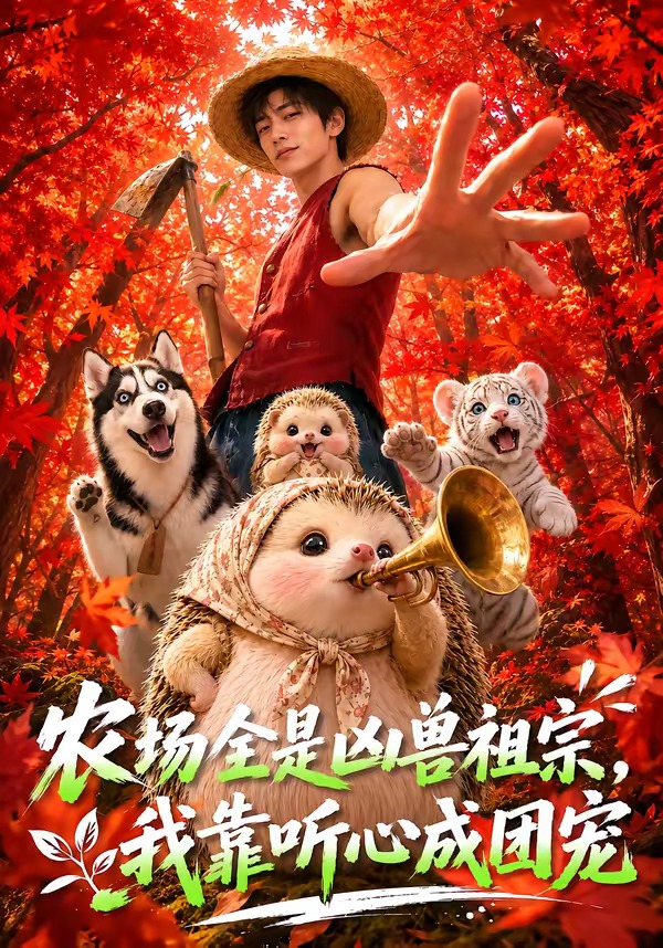 农场全是凶兽祖宗，我靠听心成团宠海报
