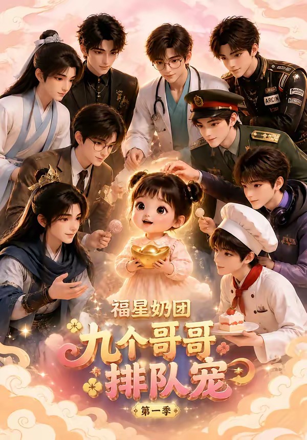 福星奶团，九个哥哥排队宠第一季海报