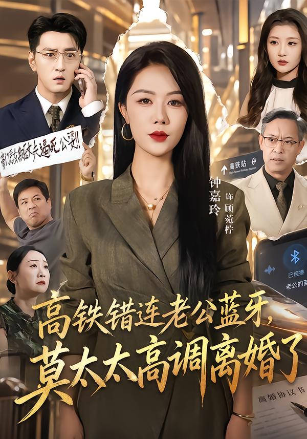 高铁错连老公蓝牙，莫太太高调离婚了海报