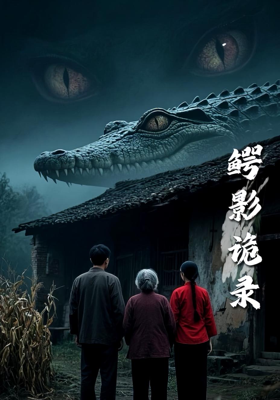 鳄影诡录海报