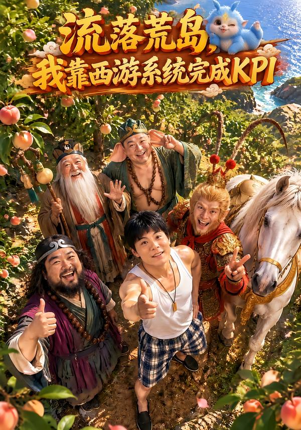 流落荒岛，我靠西游系统完成KPI海报