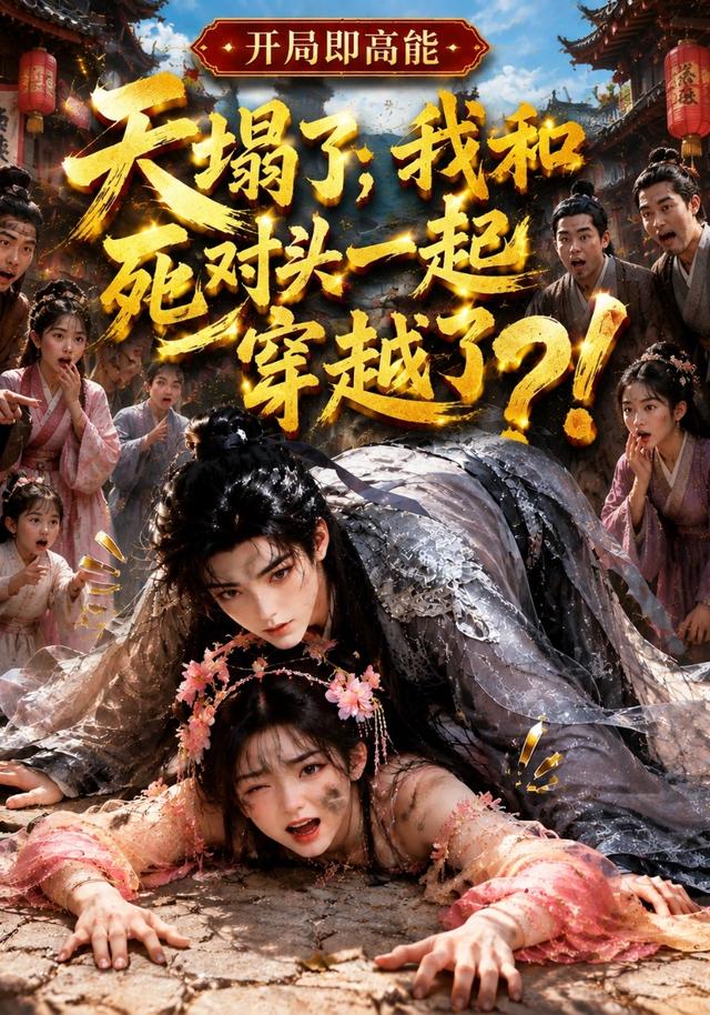 天塌了，我和死对头一起穿越了！海报