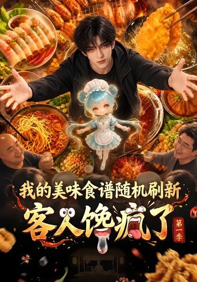 我的美味食谱随机刷新，客人馋疯了第一季海报