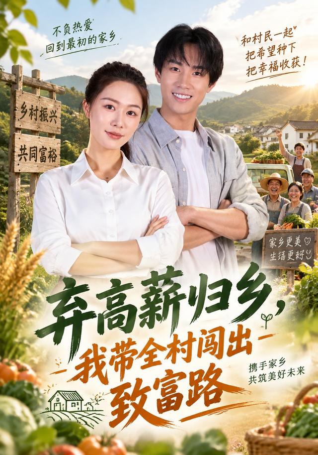 弃高薪归乡，我带全村闯出致富路海报