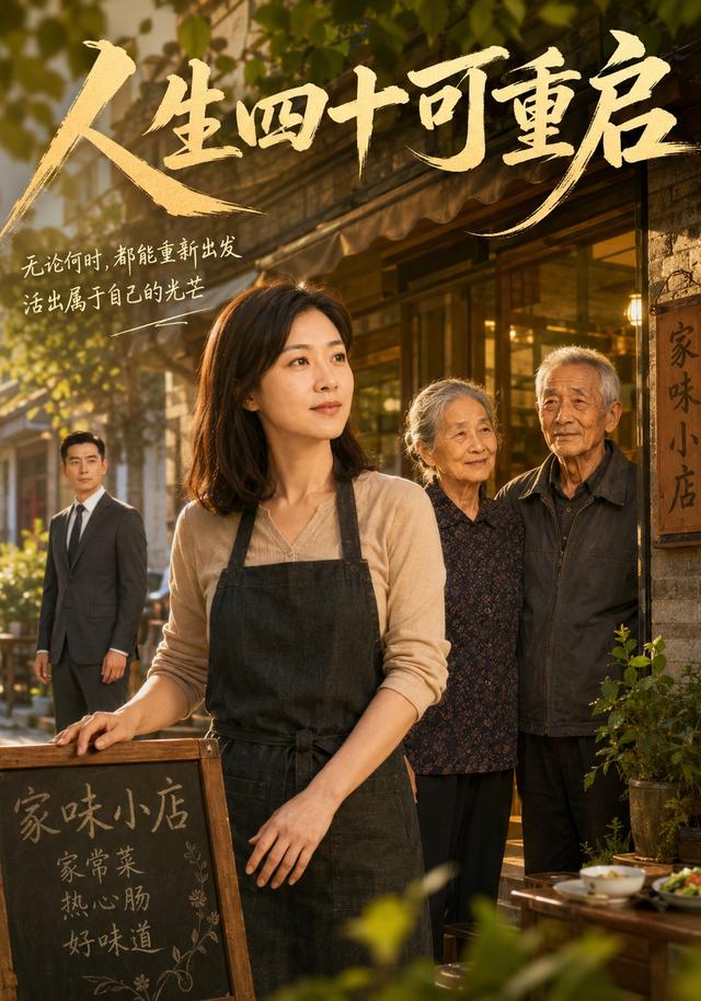 人生四十可重启海报