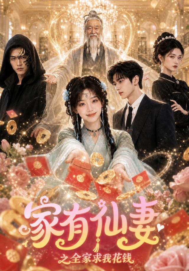 家有仙妻之全家求我花钱海报