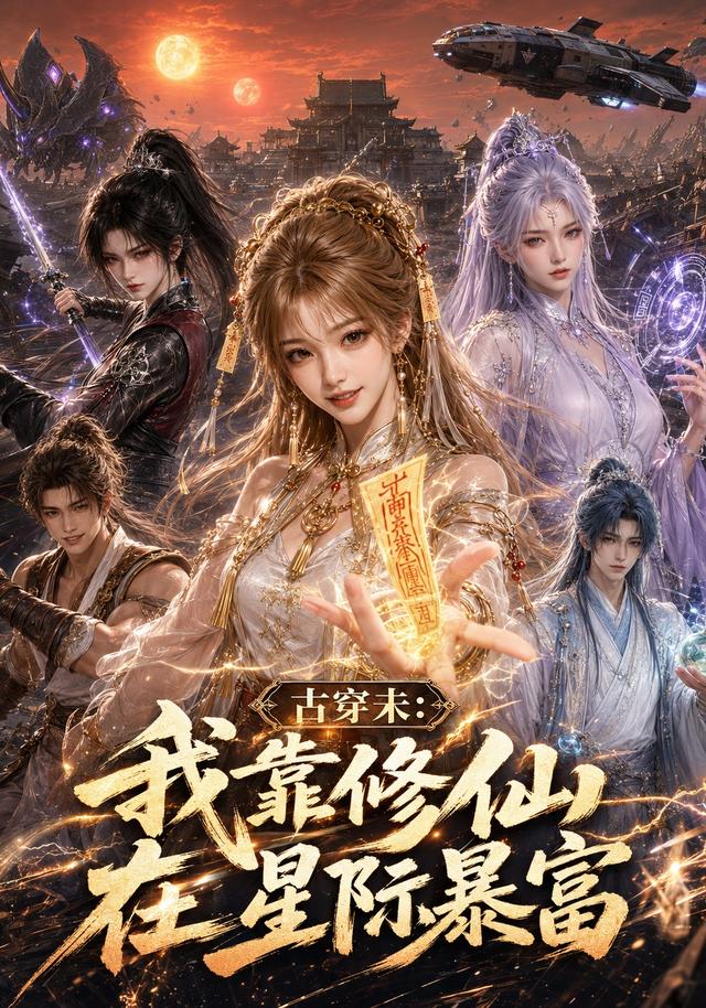 古穿未：我靠修仙在星际暴富海报