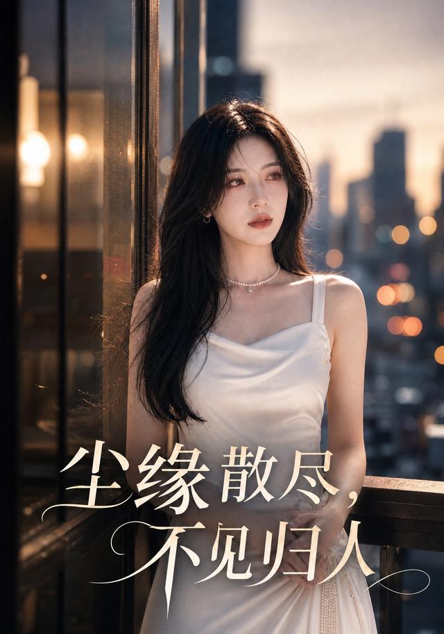 尘缘散尽，不见归人海报
