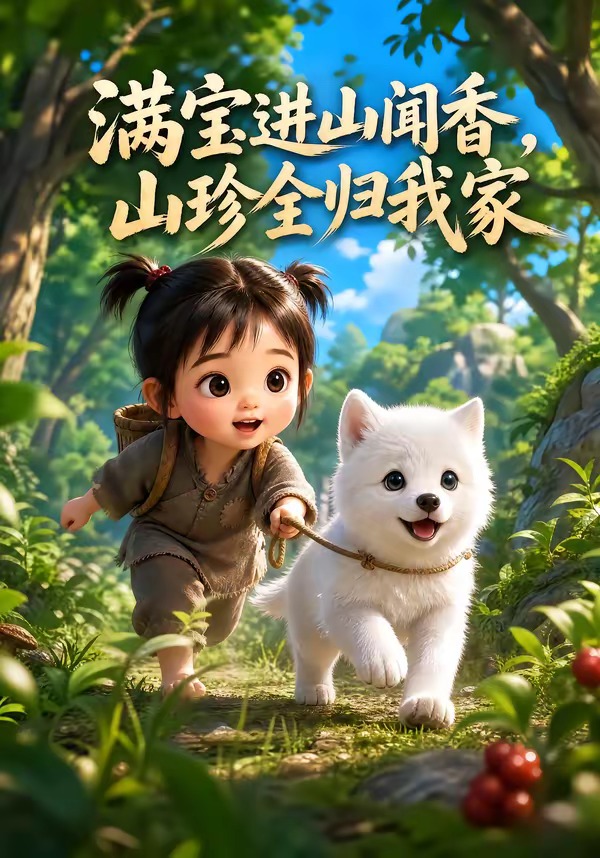 满宝进山闻香，山珍全归我家海报