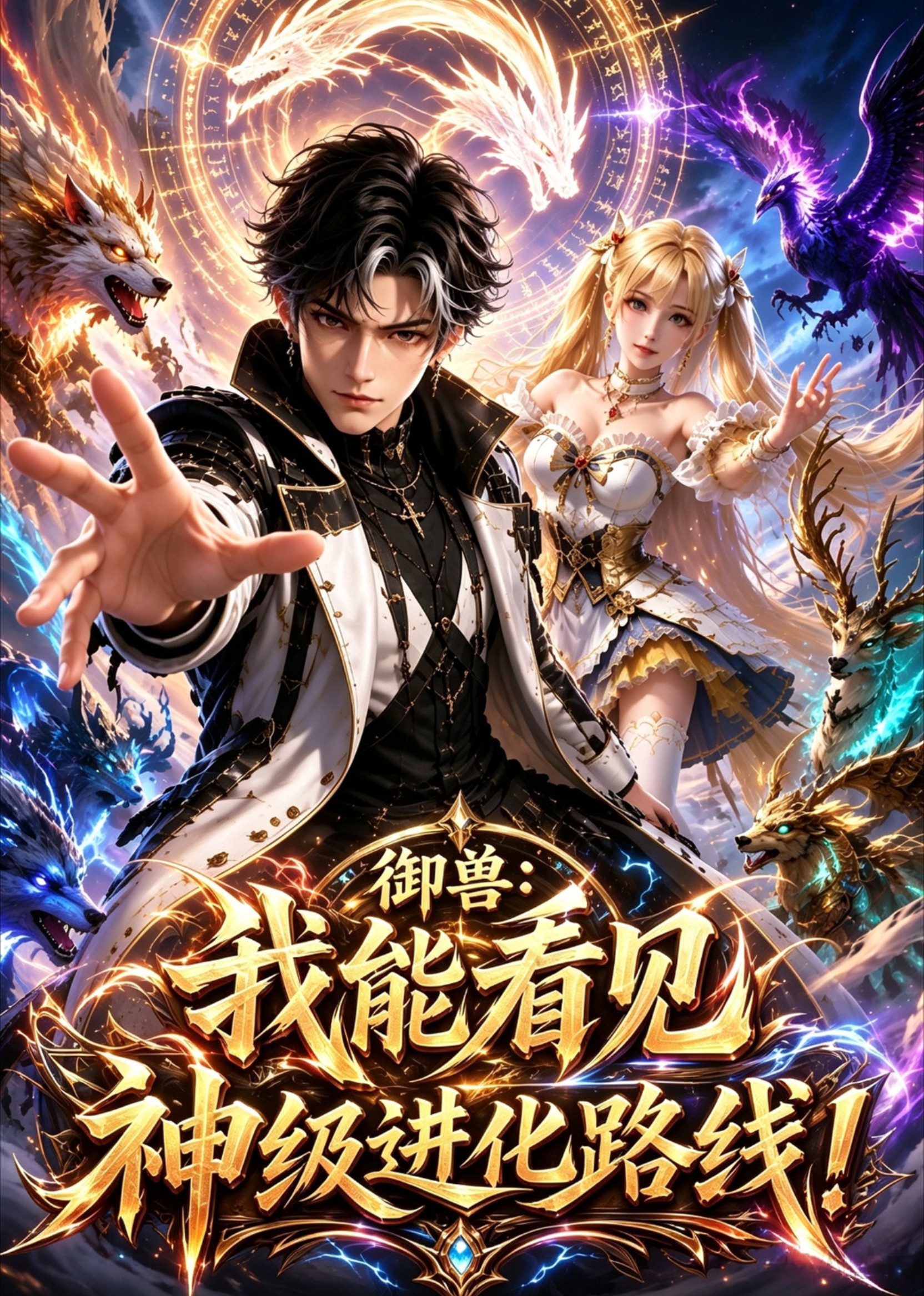 御兽：我能看见神级进化路线！海报