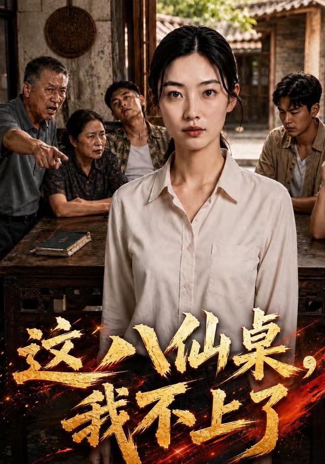 这八仙桌，我不上了海报